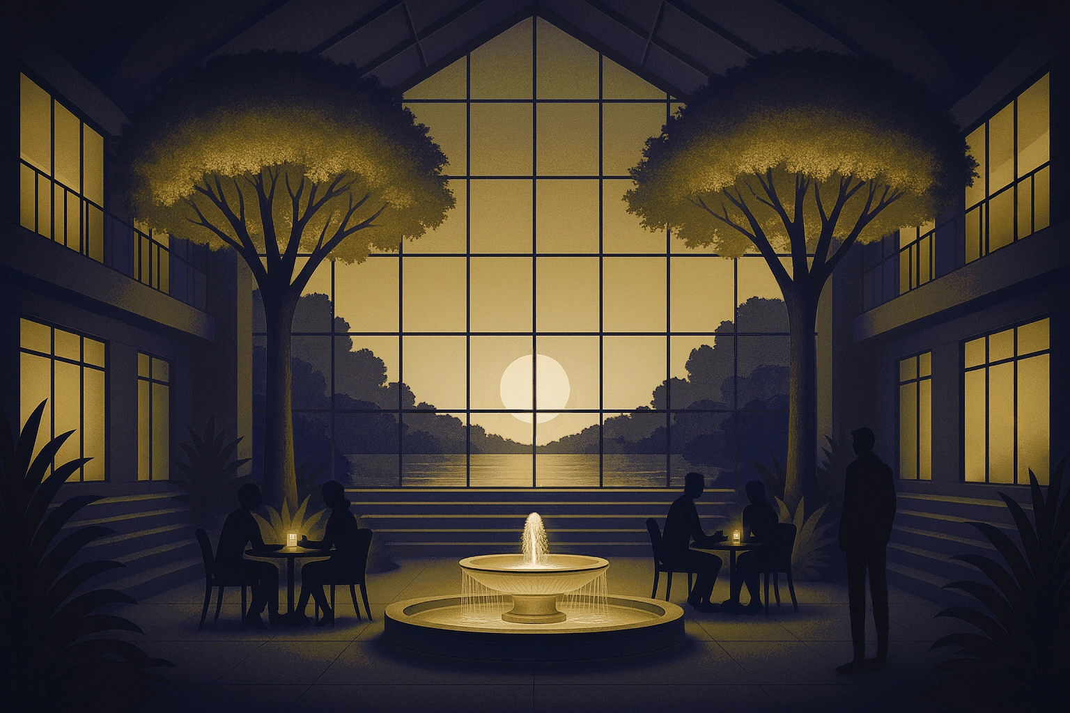 Atrium background